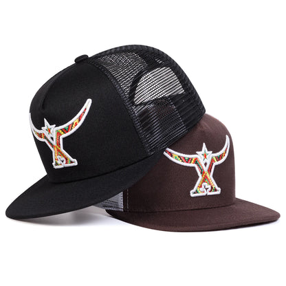Bullhead Embroidered Hip Hop Cap