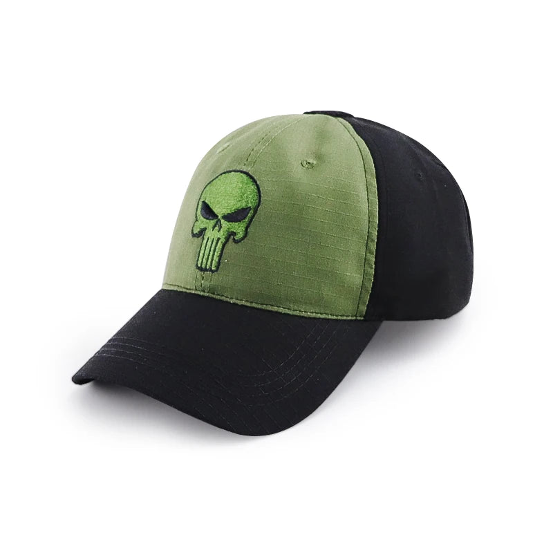 Tactical Skull Trucker Snapback Baseball Cap