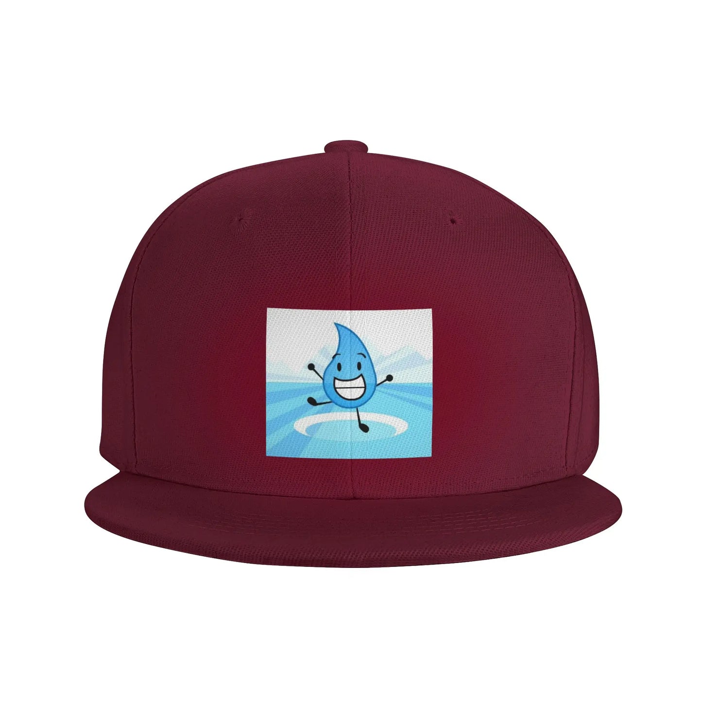 BFDI Teardrop Character Casual Snapback Cap