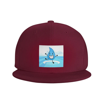 BFDI Teardrop Character Casual Snapback Cap