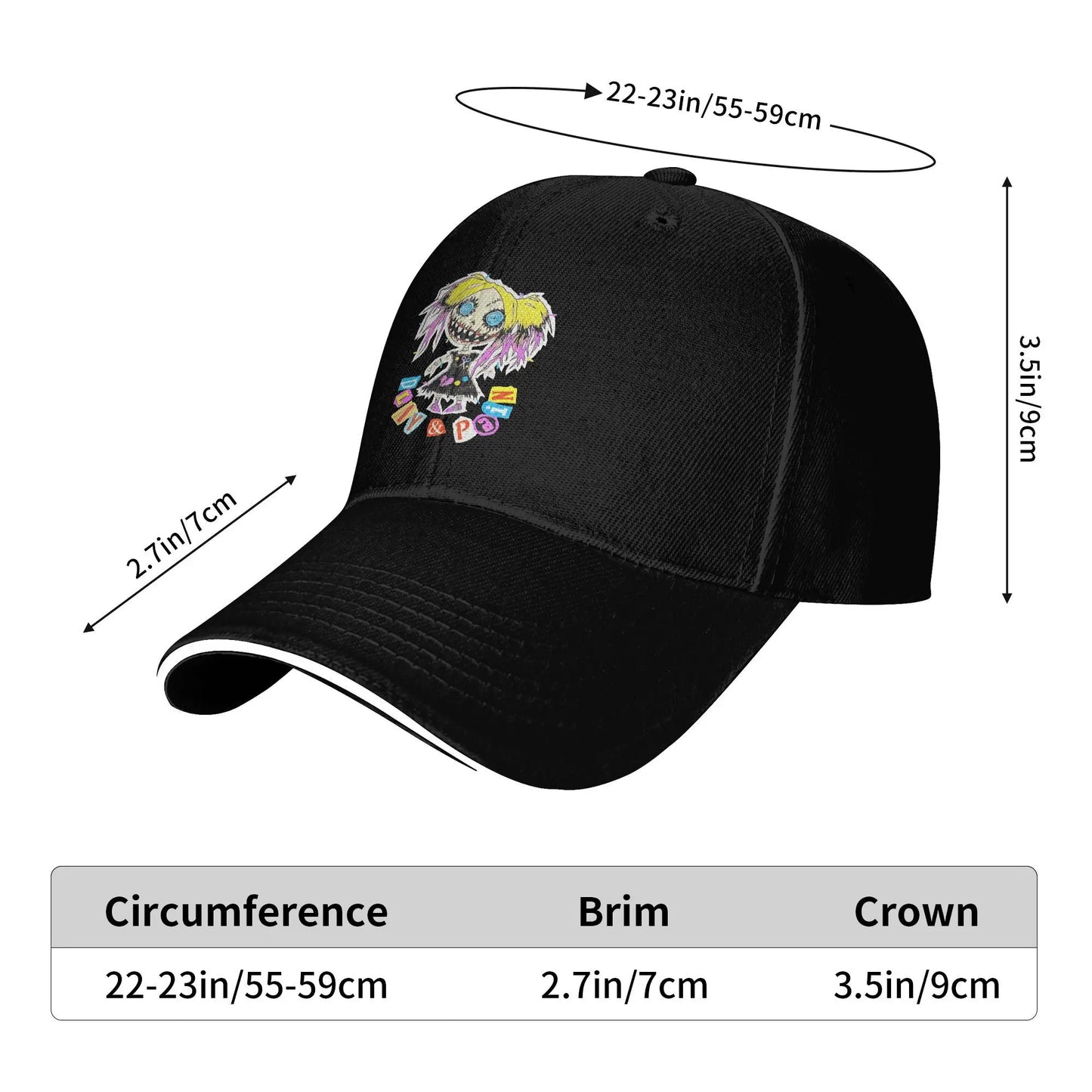 Alexa Bliss Casual Adjustable Y2K Baseball Cap
