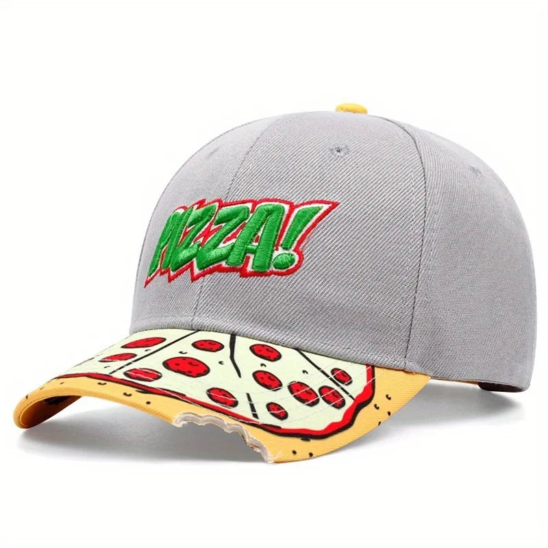 Fashion Cartoon Embroidery Bent Brim Baseball Cap