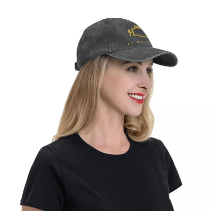 Mechanic Check Engine Light Washed Baseball Cap