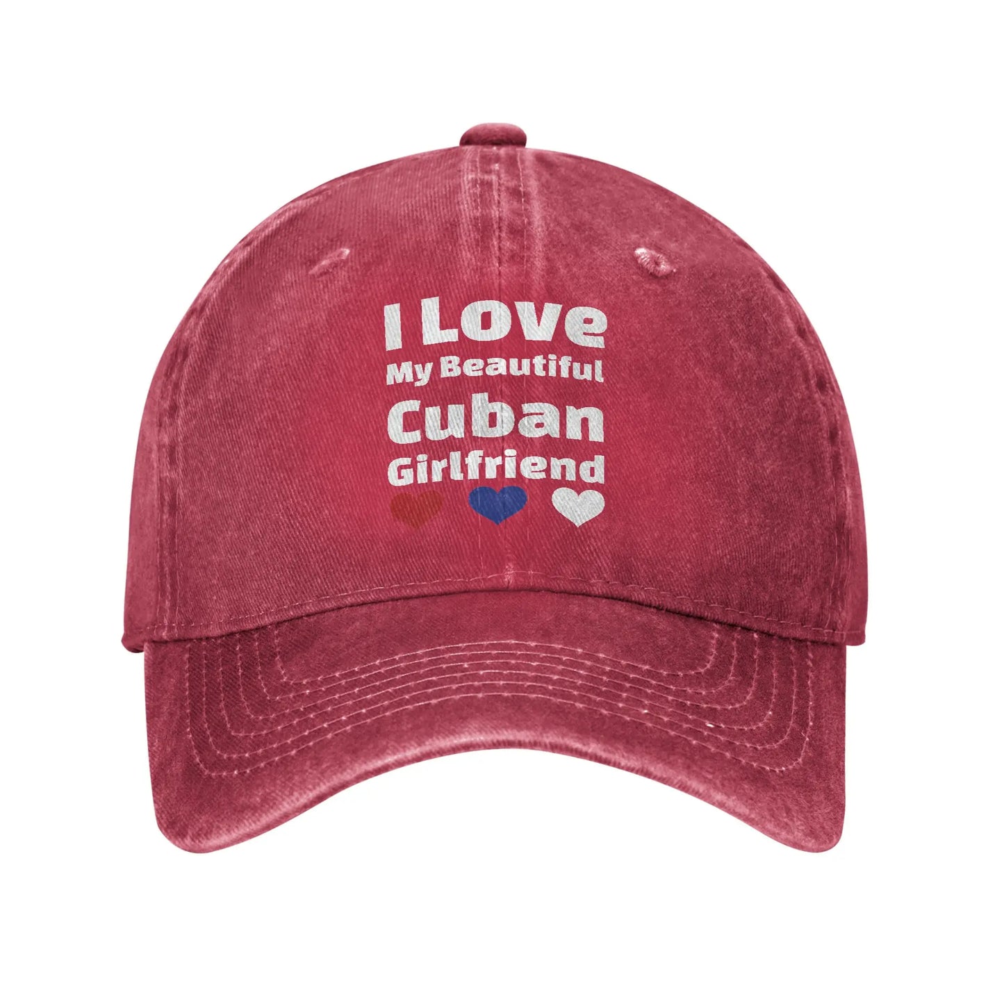 I Love My Crazy Sexy Cuban Girlfriend Baseball Cap