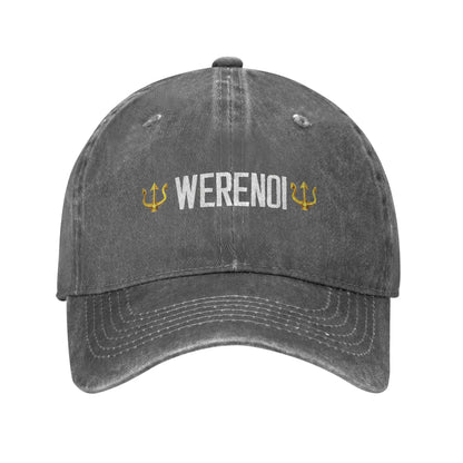 Hommage Werenoi Distressed Vintage Snapback Baseball Cap