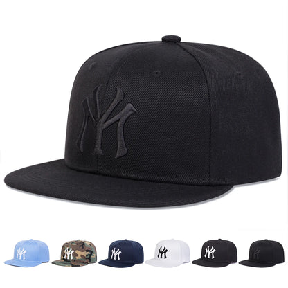 Letter Embroidered Adjustable Hip Hop Baseball Hat