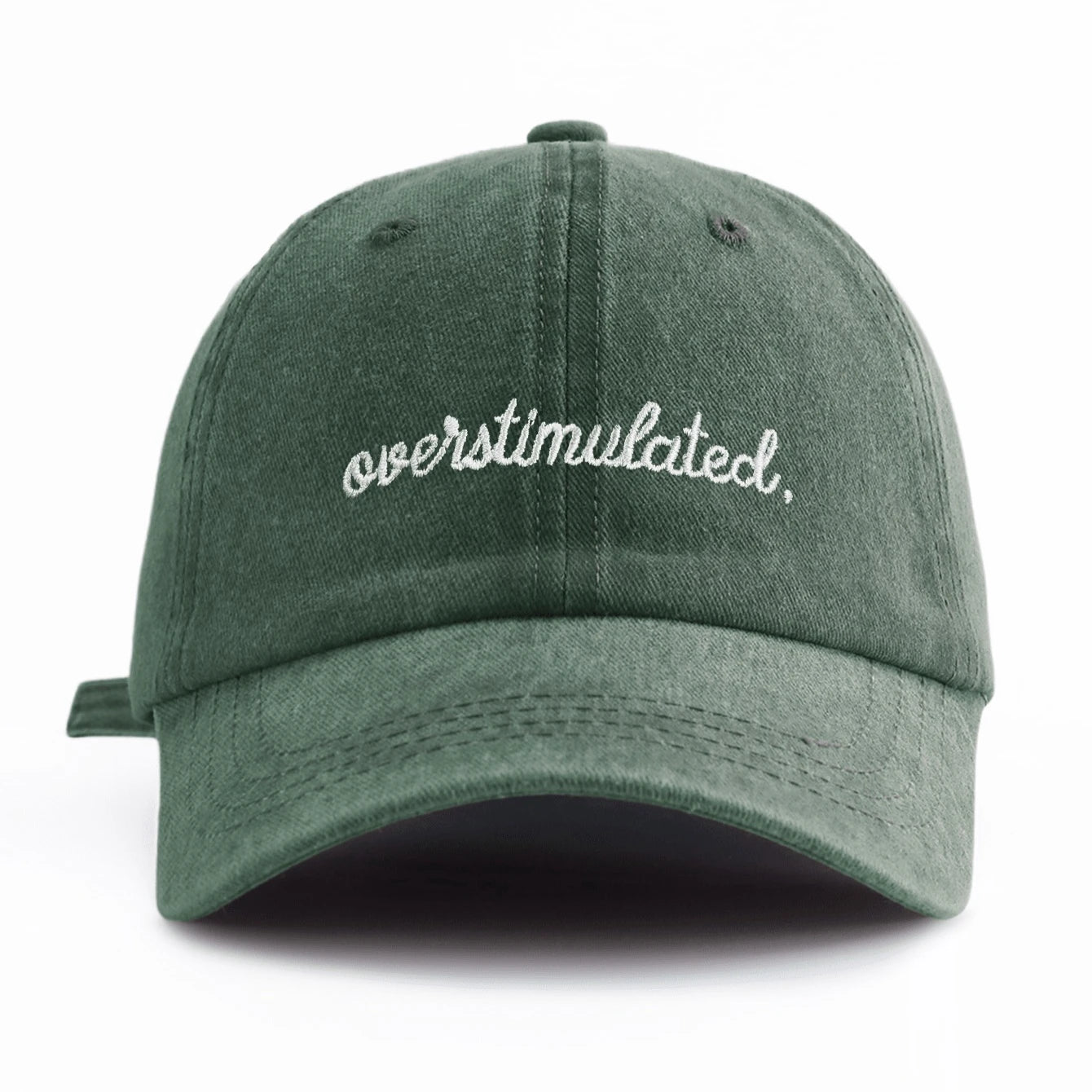 Camel Print Washed Baseball Cap