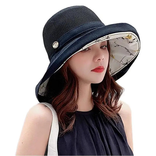 Women's Double-Sided Mesh Bucket Hat