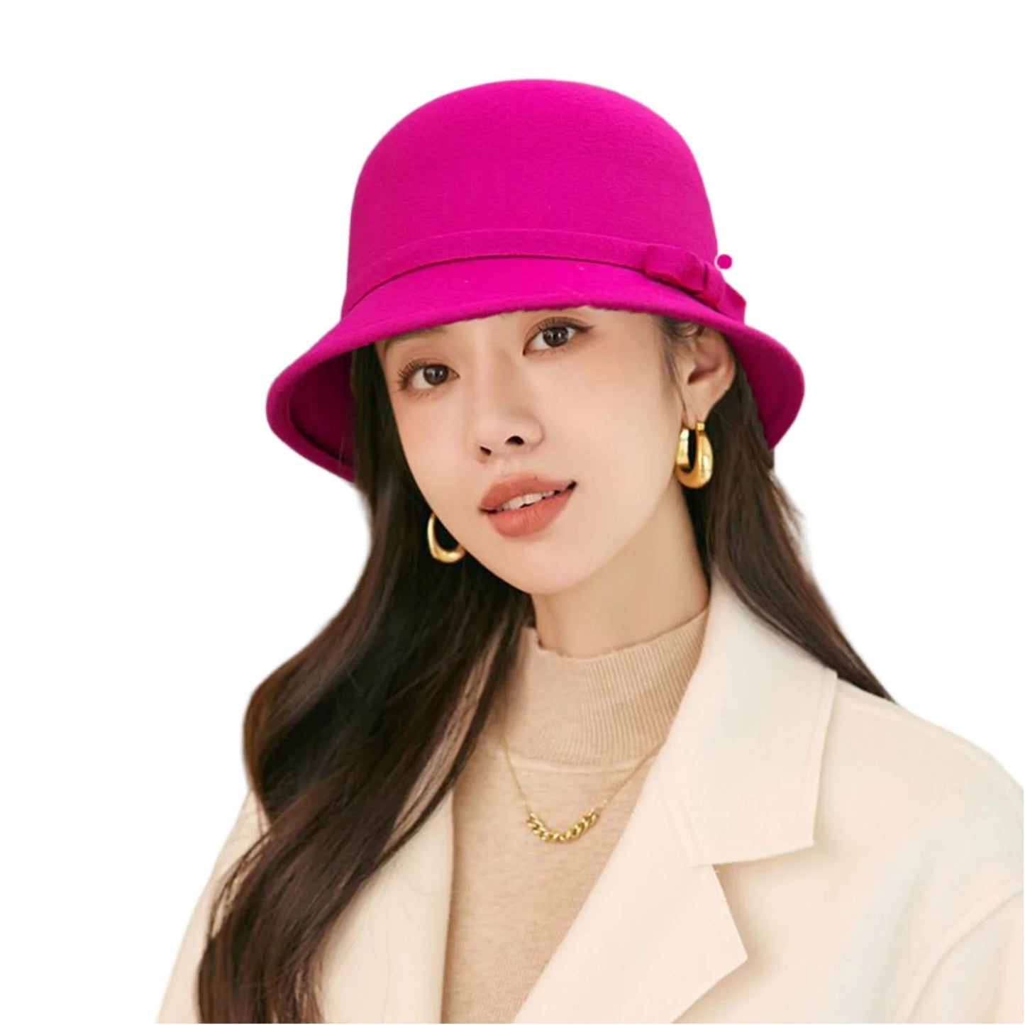 Retro British Wool Fisherman Bucket Hat
