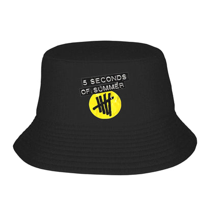 5 Seconds Of Summer Logo Vintage Bucket Hat