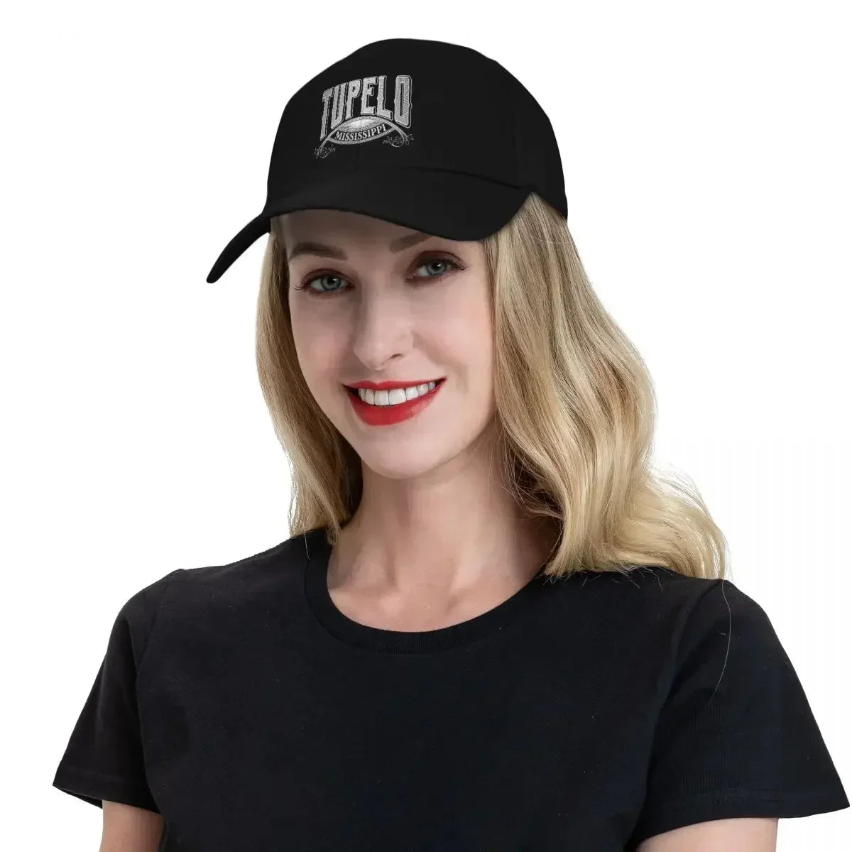 Vintage Tupelo MS UV Protection Anime Baseball Cap