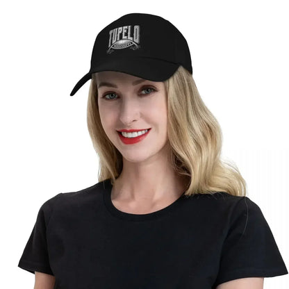 Vintage Tupelo MS UV Protection Anime Baseball Cap