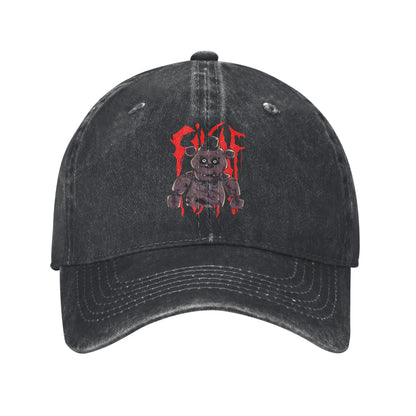 Vintage FNAF Distressed Cotton Baseball Cap