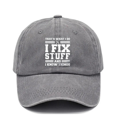 Washed Cotton Retro Dad Style Baseball Cap