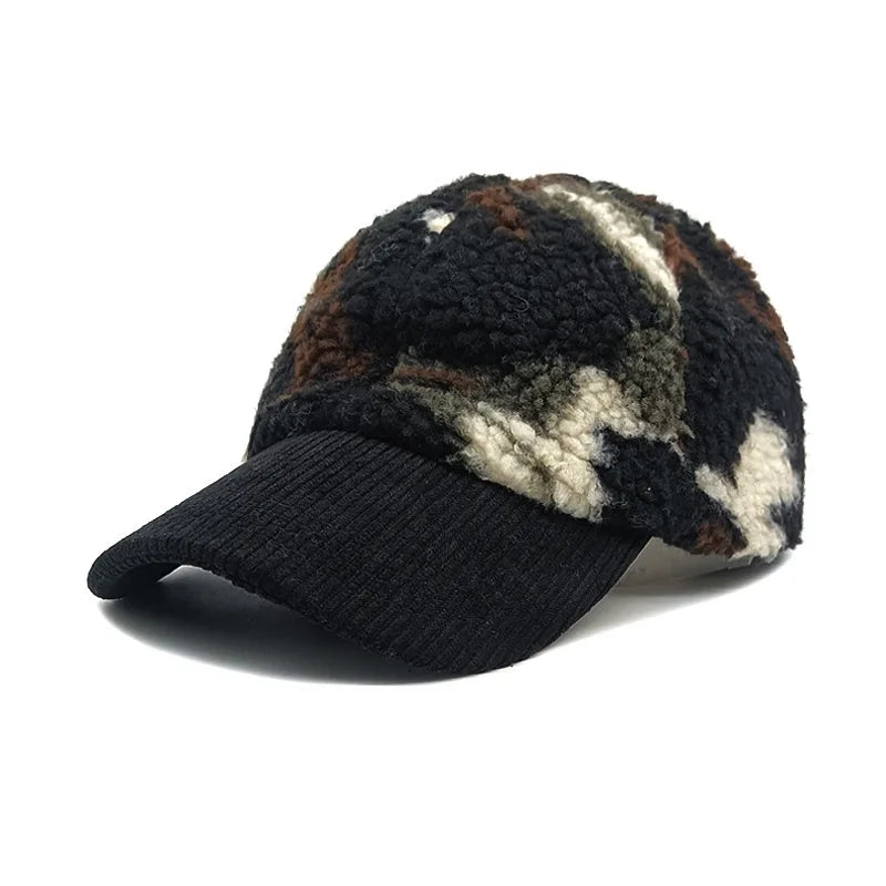 Unisex Camouflage Warm Baseball Cap
