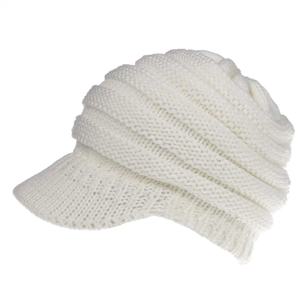 Thermal Ponytail Hollow Brim Baseball Cap