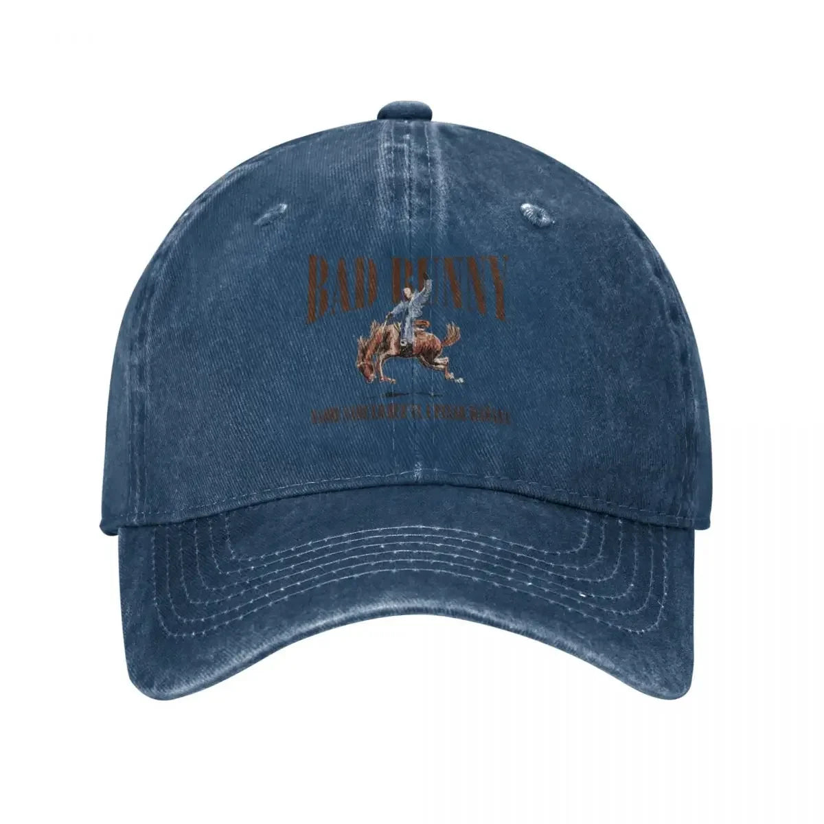 Bad Bunny 2024 Tour Nadie Sabe Retro Baseball Cap