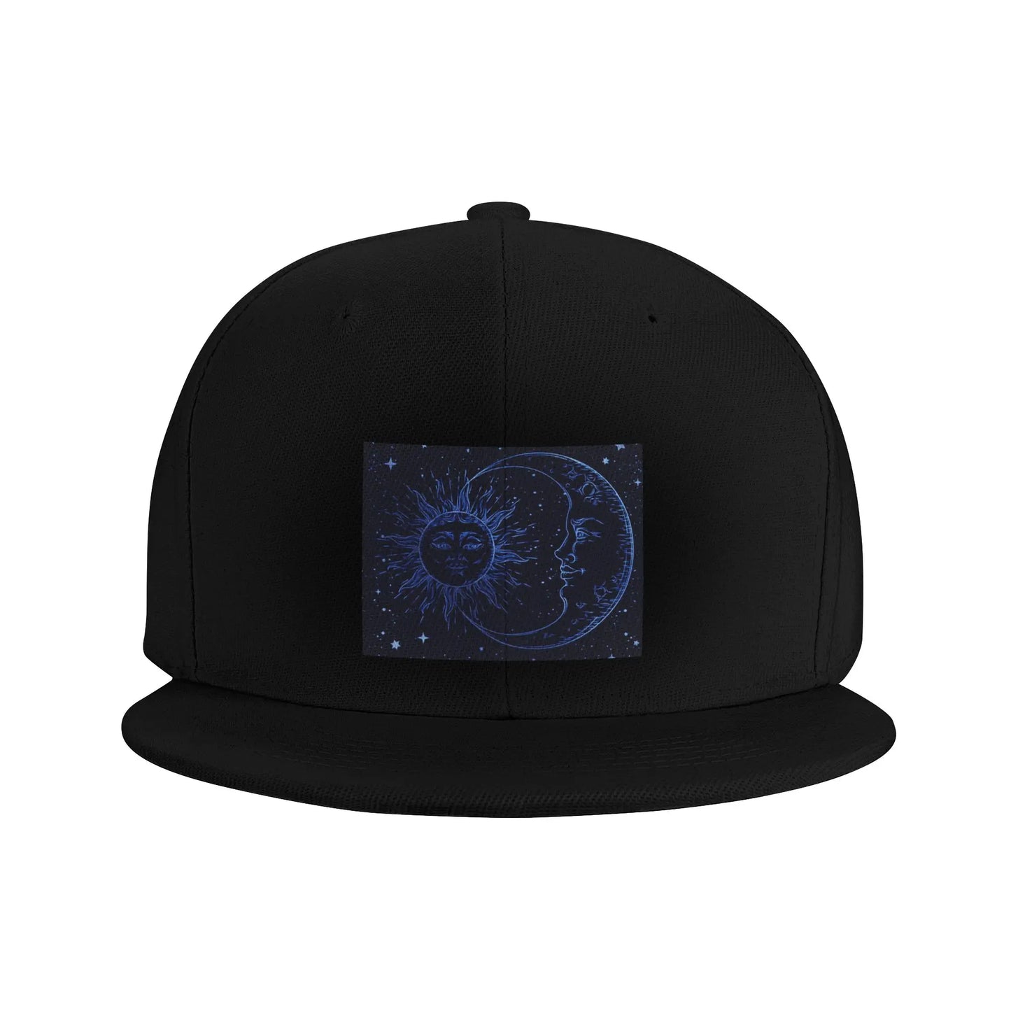 Celestial Mystic Sun Moon Snapback Cap