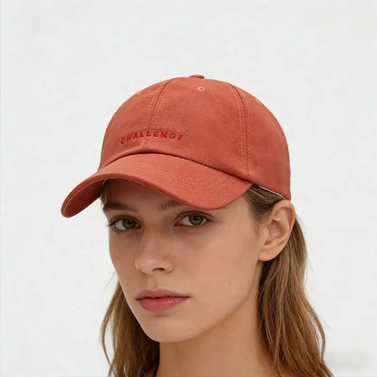Simple Letter Sun Shading Baseball Cap