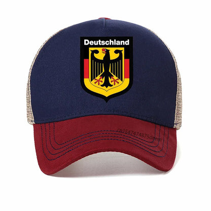 German Eagle Shield Germany Flag Baseball Cap
