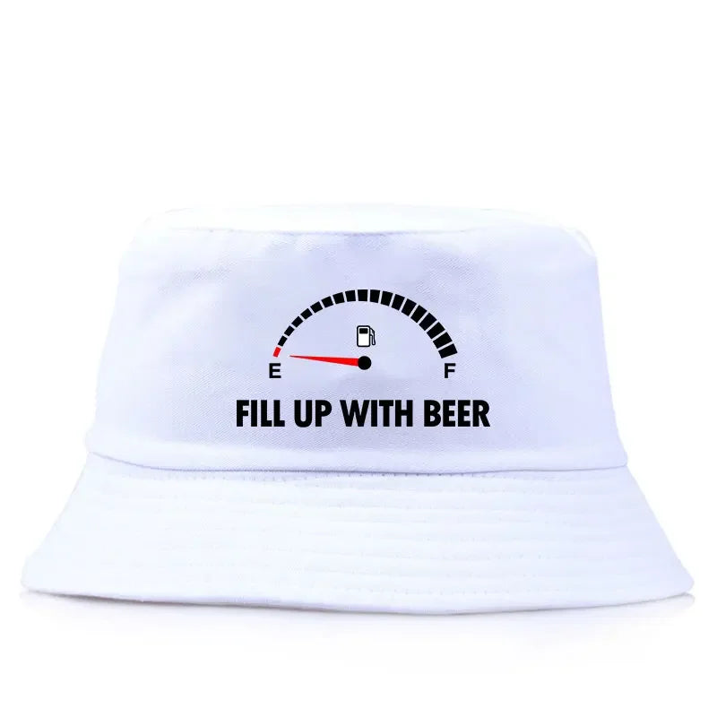 Fill Up With Beer Reversible Bucket Hat