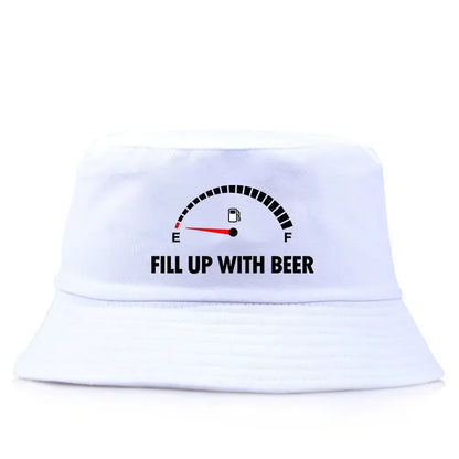 Fill Up With Beer Reversible Bucket Hat