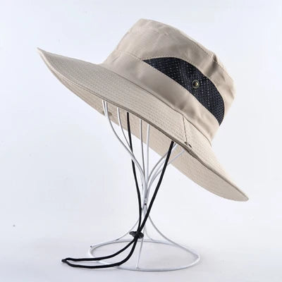 Wide Brim UV Protection Bucket Hat