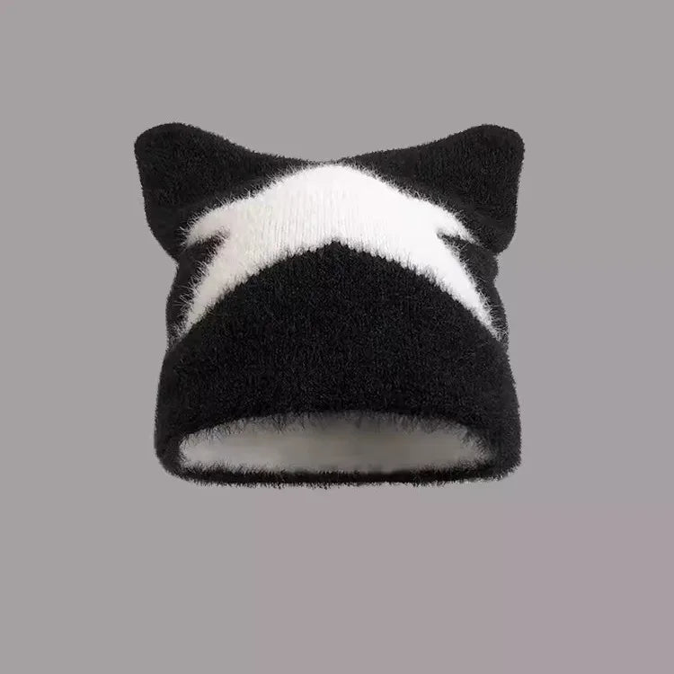 Harajuku Devil Butterfly Cat Ear Bucket Hat