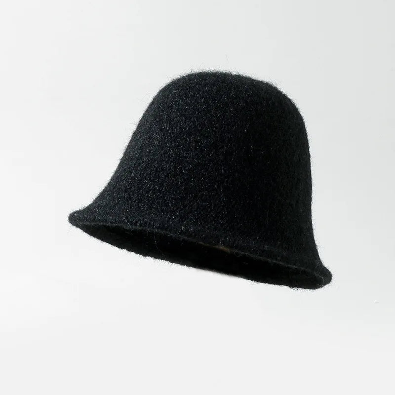 Winter Windproof Simple Design Bucket Hat