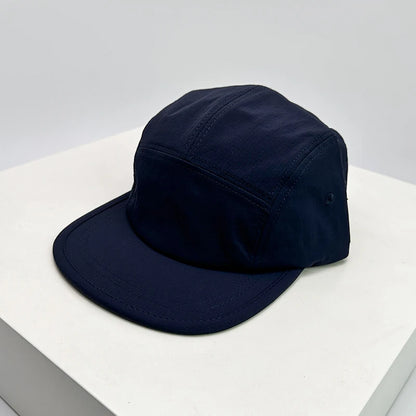 Quick Dry Solid Retro Snapback Cap