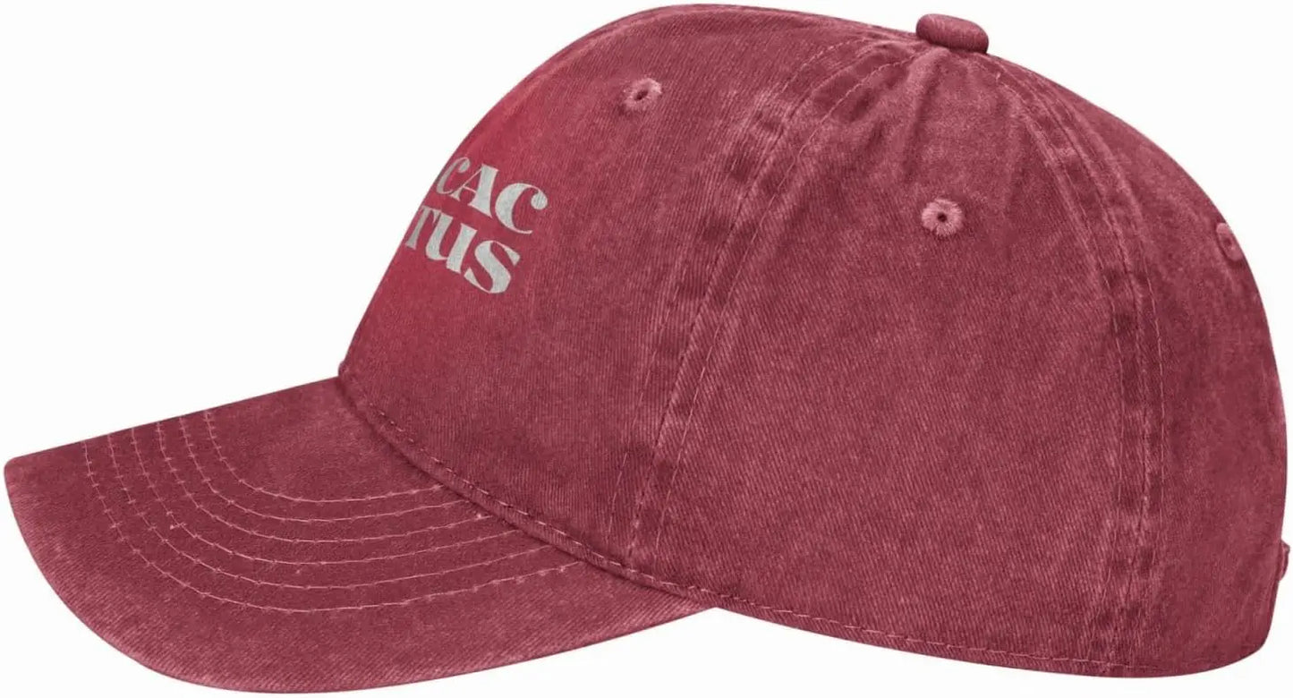 I Love Cactus Vintage Cotton Baseball Cap