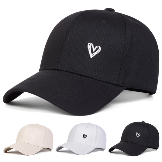 Unisex Love Embroidery Baseball Caps