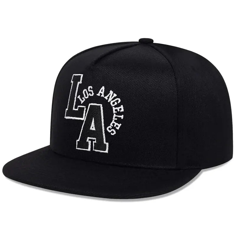 Los Angeles Letter Embroidery Hip Hop Snapback Cap