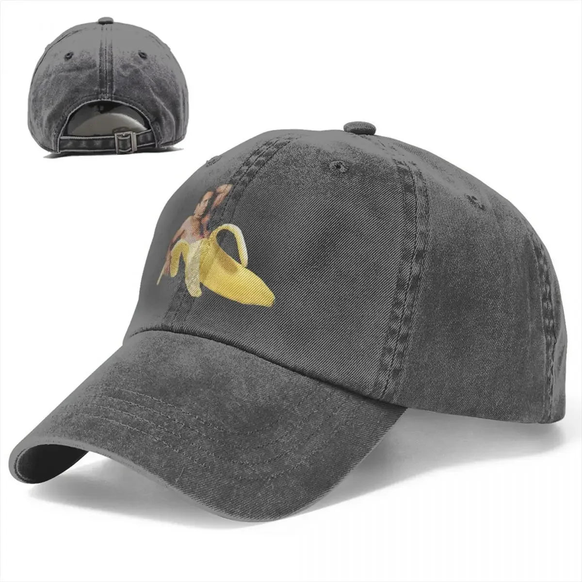 Nicolas Cage Banana Ponytail Baseball Cap