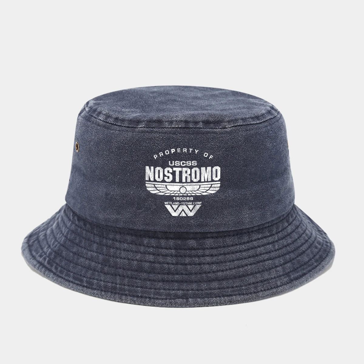 Nostromo Printed Washed Retro Sunshade Fisherman Hat