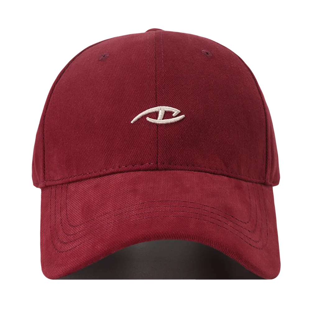 Korean Letter Embroidered Cotton Baseball Cap Adjustable Hip Hop