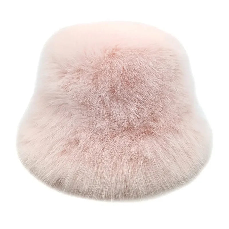 Printed Polyester Winter Bucket Hat