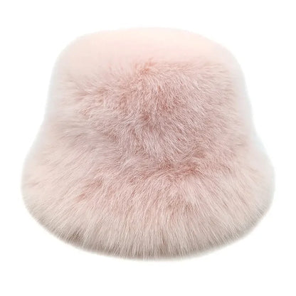 Printed Polyester Winter Bucket Hat