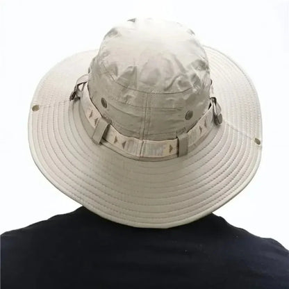 UV Protection Wide Brim Outdoor Bucket Hat