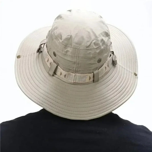 UV Protection Wide Brim Outdoor Bucket Hat