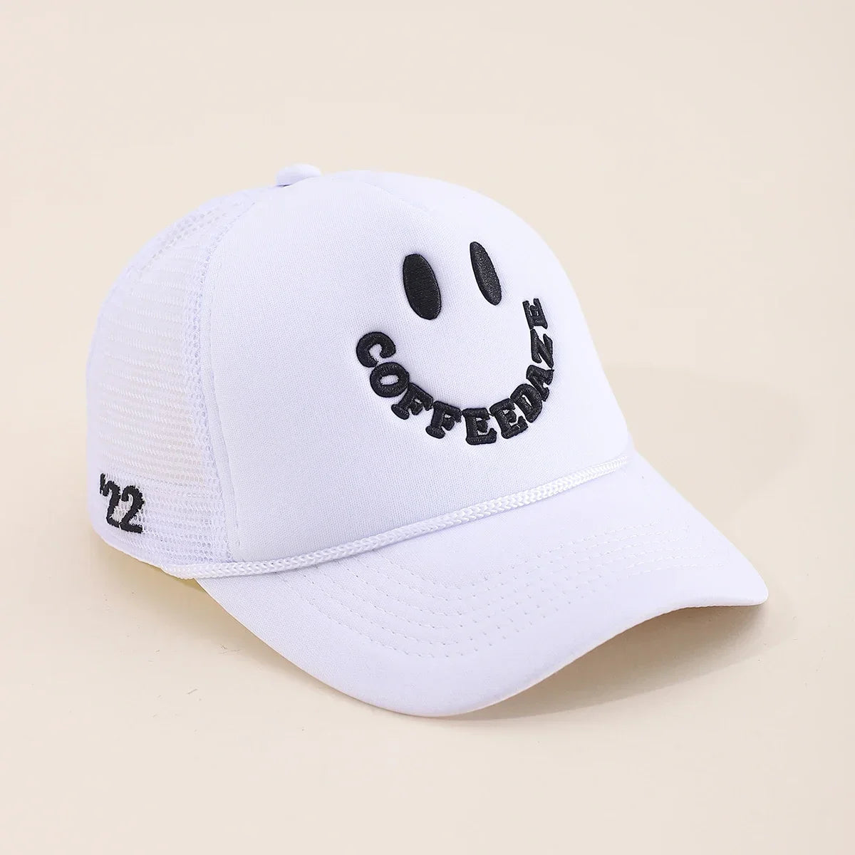 Unisex Five Star Embroidered Mesh Baseball Cap