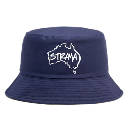 Straya Australia Map Print Bucket Hat