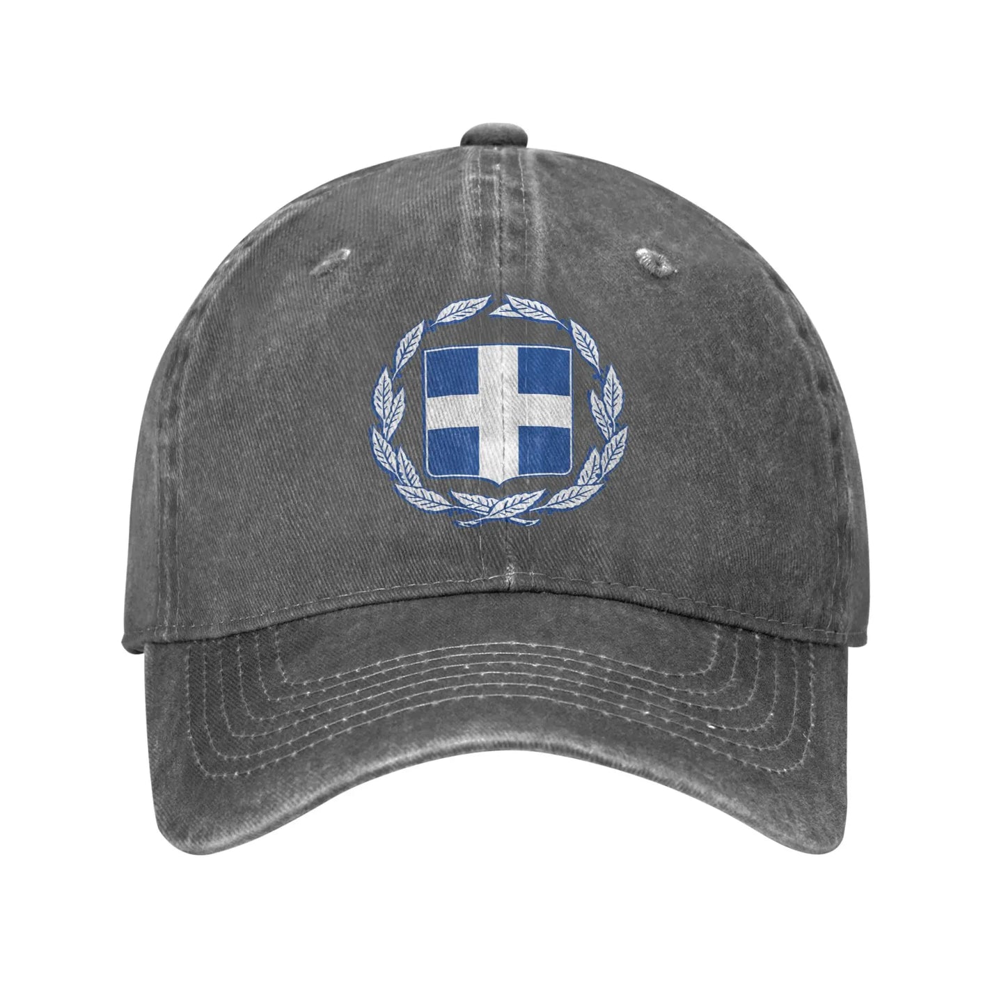 Coat Of Arms Greece Casual Trucker Baseball Cap