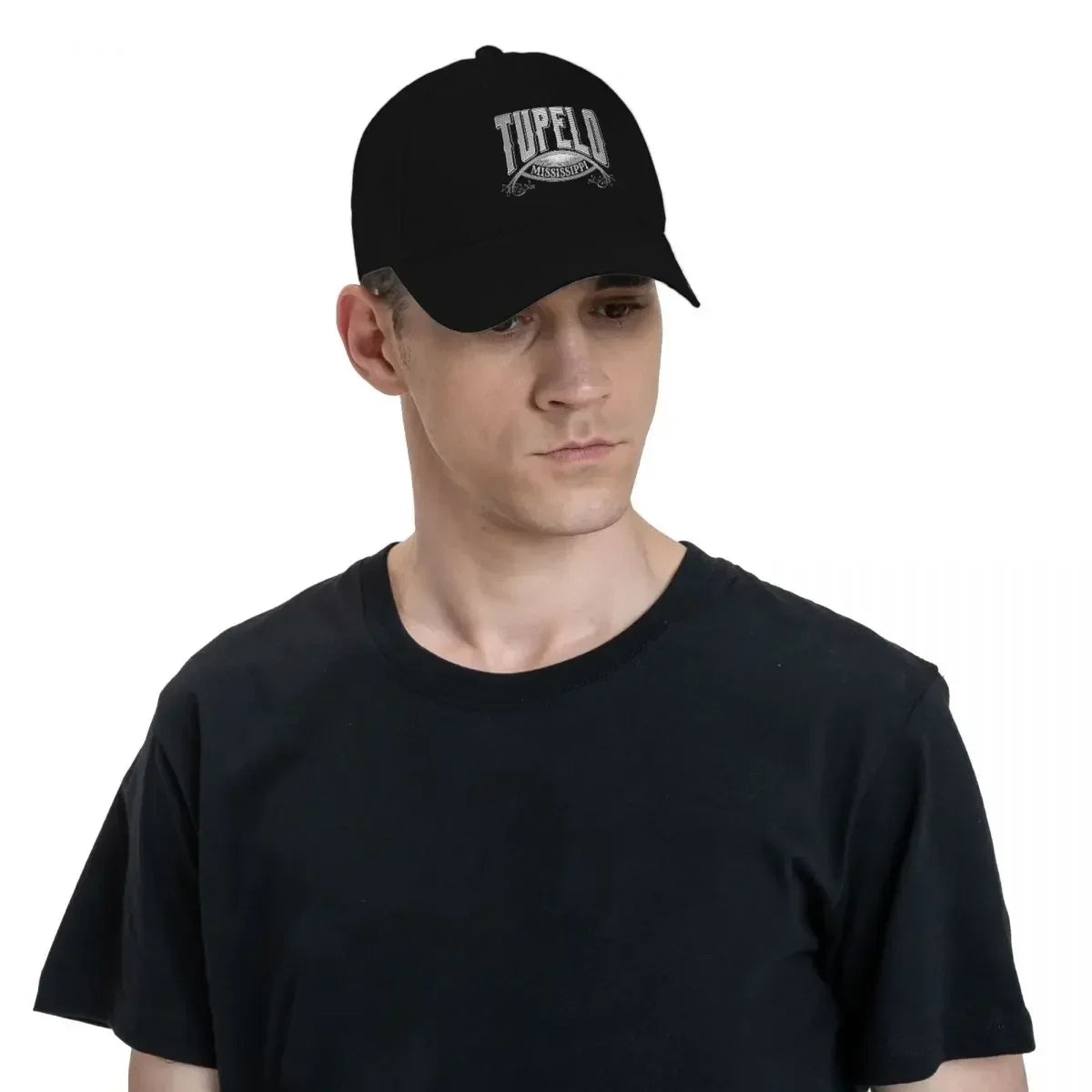 Vintage Tupelo MS UV Protection Anime Baseball Cap