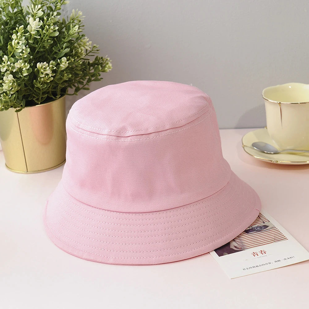 Unisex Cotton Summer Bucket Hat