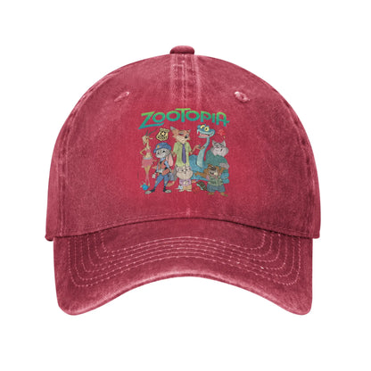 Zootopia Friends Y2K Cool Trucker Baseball Cap