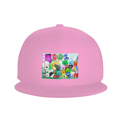 Battle For Dream Island Cartoon Snapback Cap