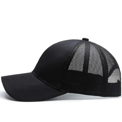 Korean Style Breathable Mesh Summer Baseball Cap