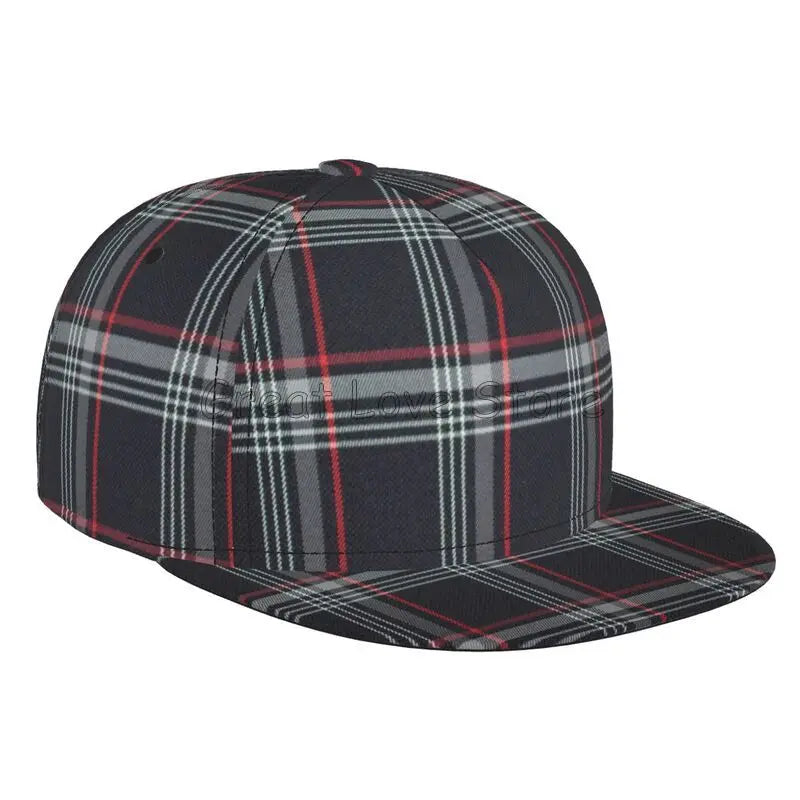 GTI Tartan Plaid Snapback Baseball Cap