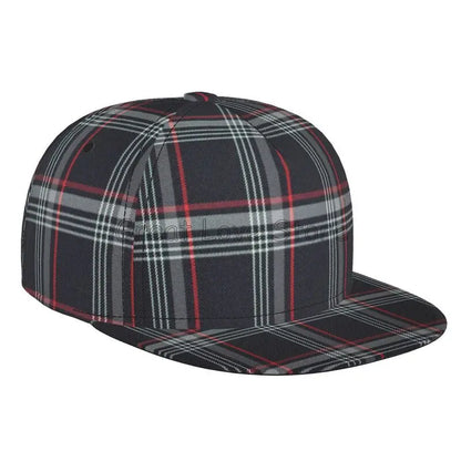 GTI Tartan Plaid Snapback Baseball Cap